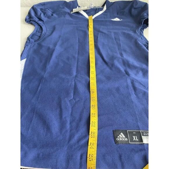 Adidas Football Jersey GG7400 WVN A1 Stock J Navy Blue Practice Men’s Sz XL NEW - Picture 8 of 12